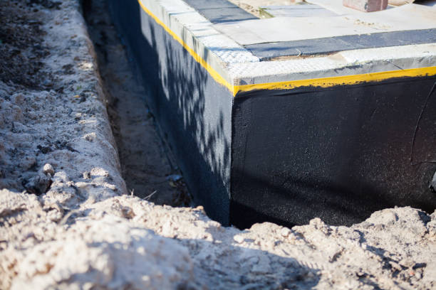 Professional Waterproofing technician working in Homer, IL
